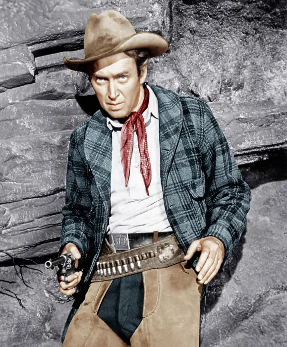Framed Print : THE NAKED SPUR, James Stewart, 1953 Framed Print : THE NAKED SPUR, James Stewart, 1953