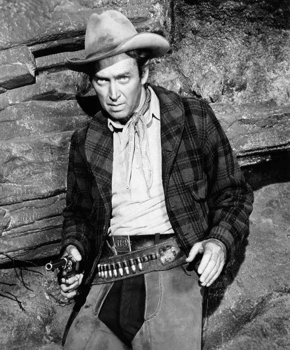 Framed Print : THE NAKED SPUR, James Stewart, 1953 Framed Print : THE NAKED SPUR, James Stewart, 1953