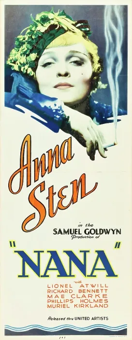 Framed Print : NANA, Anna Sten on insert poster, 1934 Framed Print : NANA, Anna Sten on insert poster, 1934