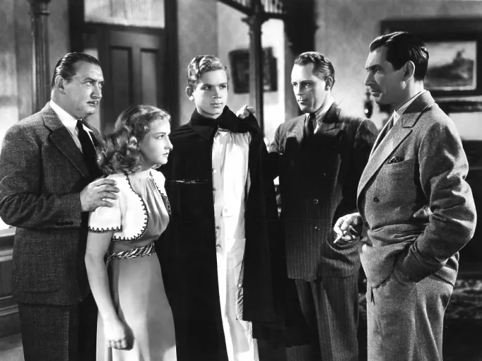 Framed Print : NANCY DREW - DETECTIVE, Bonita Granville, Frankie Thomas, James Stephenson, 1938
