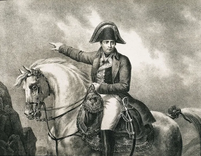 Framed Print : NAPOLEON I Bonaparte (1769-1821). Dtail of an equestrian portrait of Napoleon, inspired on the original portrait by Joseph Chabord. Engraving Framed Print : NAPOLEON I Bonaparte (1769-1821). Dtail of an equestrian portrait of Napoleon, inspired on the original portrait by Joseph Chabord. Engraving