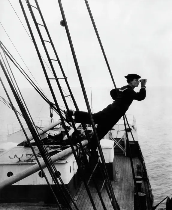 Framed Print : THE NAVIGATOR, Buster Keaton, 1924 Framed Print : THE NAVIGATOR, Buster Keaton, 1924