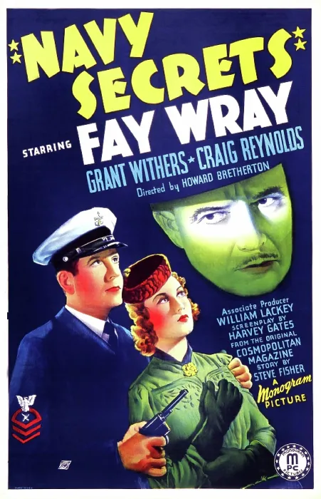 Framed Print : NAVY SECRETS, US poster, from left: Grant Withers, Loretta Young, 1939 Framed Print : NAVY SECRETS, US poster, from left: Grant Withers, Loretta Young, 1939