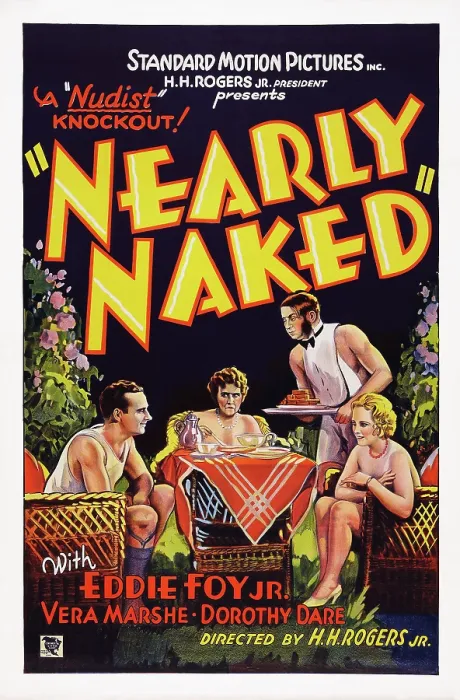 Framed Print : NEARLY NAKED, US poster art, left: Eddie Foy Jr. 1933
