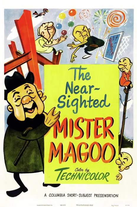 Framed Print : THE NEARSIGHTED MISTER MAGOO, US poster art, Mister Magoo, 1950 Framed Print : THE NEARSIGHTED MISTER MAGOO, US poster art, Mister Magoo, 1950