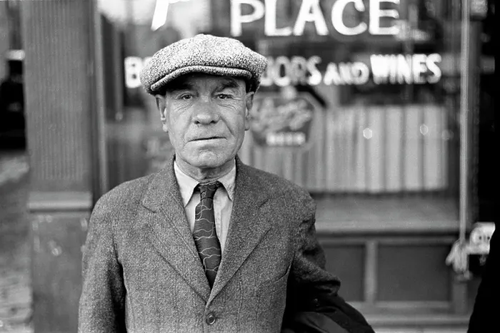 Framed Print : Nebraska, Tommy Murphy, traveling through Nebraska, photograph by John Vachon, Omaha, November, 1938