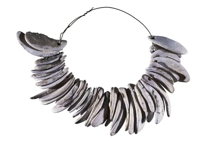 Framed Print : Necklace. Neolithic art. Decorative Arts. SPAIN. Vic. Vic Episcopal Museum. AISA / Everett Collection**US SALES ONLY** Framed Print : Necklace. Neolithic art. Decorative Arts. SPAIN. Vic. Vic Episcopal Museum. AISA / Everett Collection**US SALES ONLY**