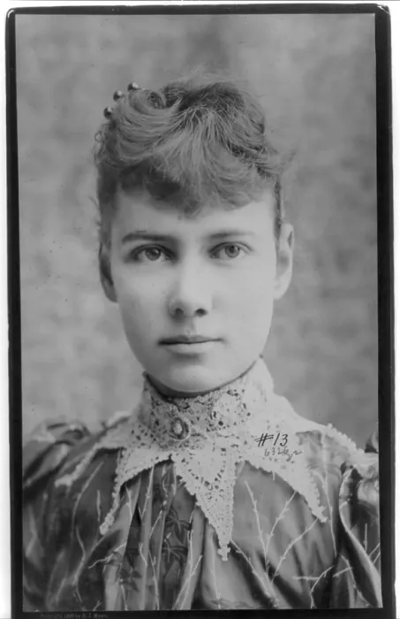 Framed Print : Nellie Bly. Elizabeth Cochrane 'Nellie Bly', 1890