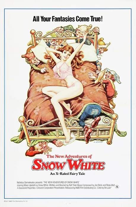 Framed Print : THE NEW ADVENTURES OF SNOW WHITE, US poster, (aka GRIMM'S FAIRY TALES FOR ADULTS, aka GRIMMS MARCHEN VON LUSTERNEN PARCHEN), US poster, Marie Liljedahl, 1969 Framed Print : THE NEW ADVENTURES OF SNOW WHITE, US poster, (aka GRIMM'S FAIRY TALES FOR ADULTS, aka GRIMMS MARCHEN VON LUSTERNEN PARCHEN), US poster, Marie Liljedahl, 1969