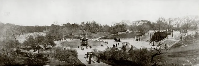 Framed Print : New York City, the Terrace, Central Park, circa 1902 Framed Print : New York City, the Terrace, Central Park, circa 1902