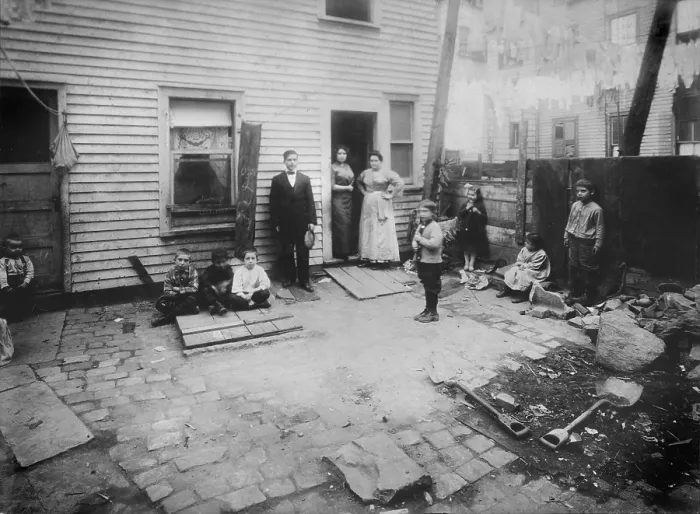 Framed Print : New York, exterior of home, photograph by Lewis Wickes Hine, November, 1912 Framed Print : New York, exterior of home, photograph by Lewis Wickes Hine, November, 1912