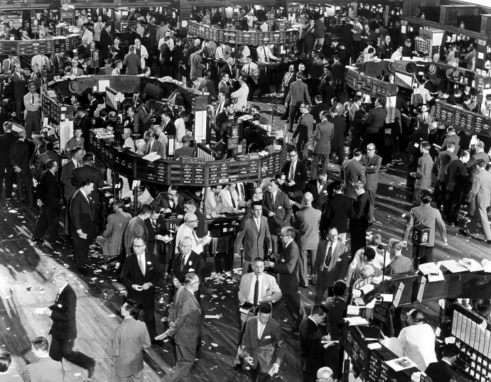 Framed Print : The New York Stock Exchange, New York City, circa 1964. Courtesy: CSU Archives / Everett Collection Framed Print : The New York Stock Exchange, New York City, circa 1964. Courtesy: CSU Archives / Everett Collection
