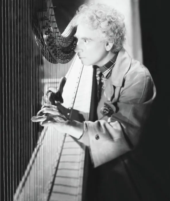 Framed Print : A NIGHT IN CASABLANCA, Harpo Marx, 1946 Framed Print : A NIGHT IN CASABLANCA, Harpo Marx, 1946