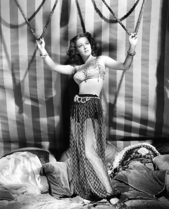 Framed Print : A NIGHT IN CASABLANCA, Ruth Roman, 1946