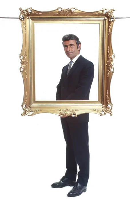 Framed Print : NIGHT GALLERY, creator and host, Rod Serling, 1969-1973