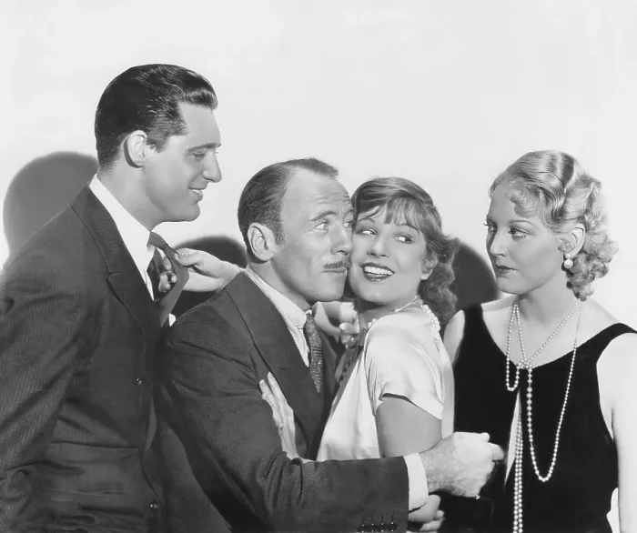 Framed Print : THIS IS THE NIGHT, from left: Cary Grant, Roland Young, Lili Damita, thelma Todd, 1932
