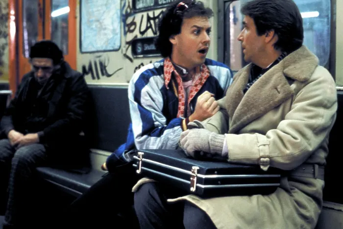 Framed Print : NIGHT SHIFT, Michael Keaton, Henry Winkler, 1982. (c) Warner Bros. /  Courtesy: Everett Collection
