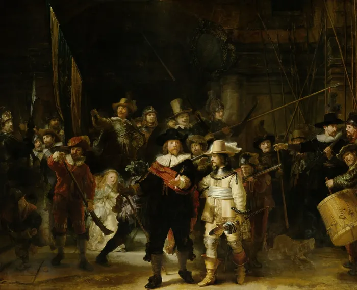Framed Print : Night Watch, by Rembrandt van Rijn, 1642, Dutch painting, oil on canvas