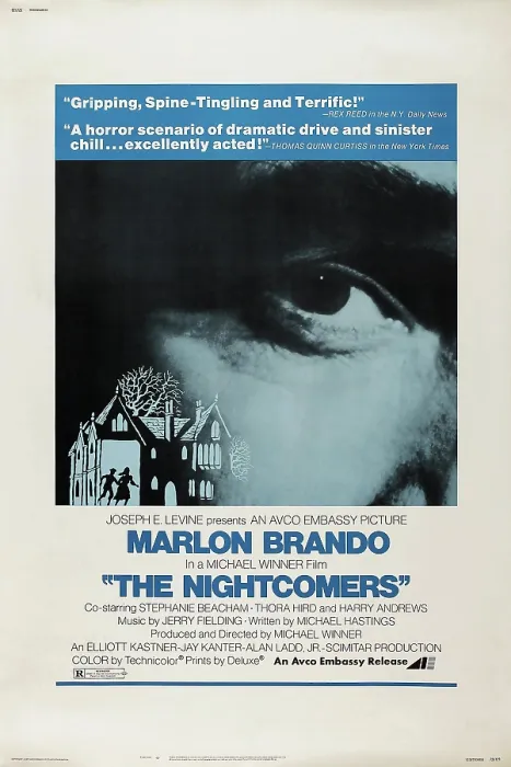 Framed Print : THE NIGHTCOMERS, US poster art, 1972 Framed Print : THE NIGHTCOMERS, US poster art, 1972