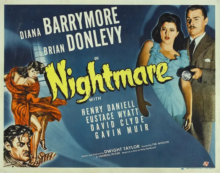 Framed Print : NIGHTMARE, right from left: Diana Barrymore, Brian Donlevy, 1942 Framed Print : NIGHTMARE, right from left: Diana Barrymore, Brian Donlevy, 1942