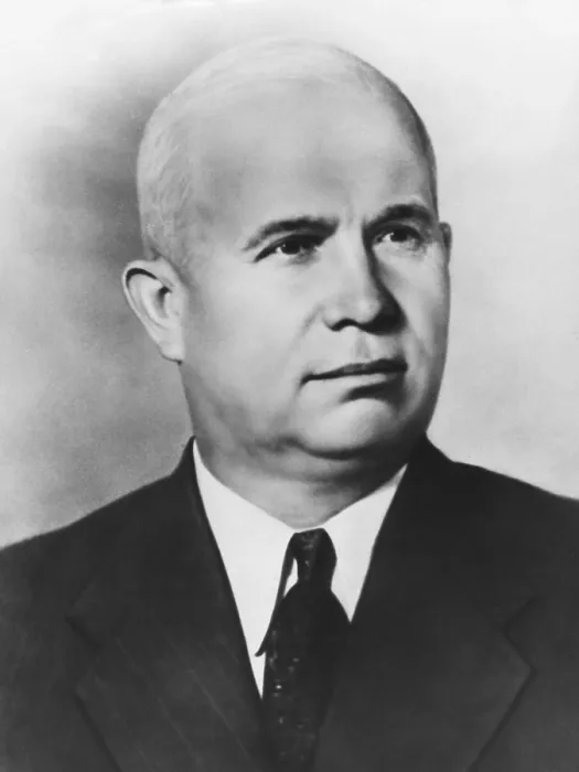 Framed Print : Nikita Khrushchev, as First Secretary of the Central Committee of the Communist Party, Soviet Union. Ca. 1953. (CSU_2015_8_538)
