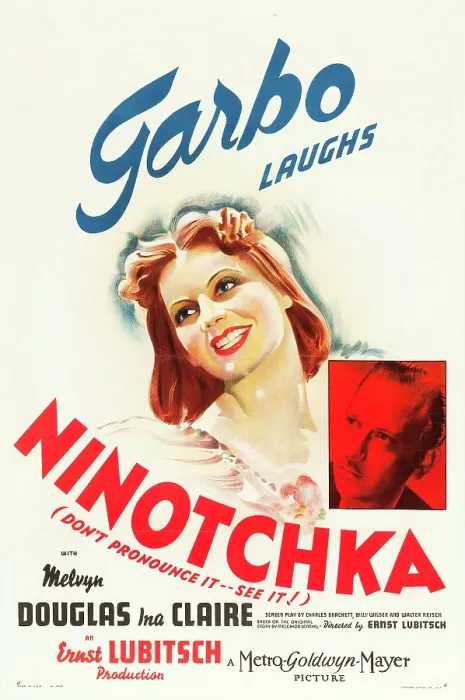 Framed Print : NINOTCHKA, Greta Garbo, Melvyn Douglas, 1939
