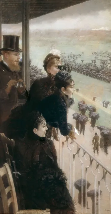 Framed Print : DE NITTIS, Giuseppe (1846-1884). Horse Races in the Bois de Boulogne. 1881. Right panel. Impressionism. Pastel. ITALY. Rome Framed Print : DE NITTIS, Giuseppe (1846-1884). Horse Races in the Bois de Boulogne. 1881. Right panel. Impressionism. Pastel. ITALY. Rome