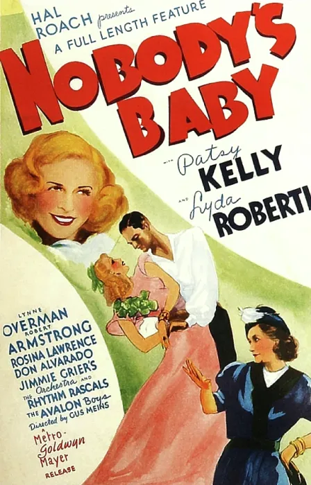 Framed Print : NOBODY'S BABY, US poster art, from left: Lyda Roberti, Rosina Lawrence (in pink), Don Alvarado, Patsy Kelly, 1937
