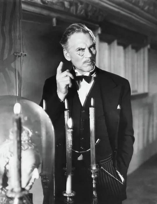 Framed Print : AND THEN THERE WERE NONE, Walter Huston, 1945, TM & Copyright 20th Century Fox Film Corp. / courtesy Everett Collection Framed Print : AND THEN THERE WERE NONE, Walter Huston, 1945, TM & Copyright 20th Century Fox Film Corp. / courtesy Everett Collection