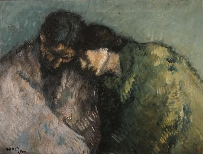 Framed Print : NONELL i MONTURIOL, Isidre (1873-1911). Misery. 1904. Oil on canvas. SPAIN. Barcelona. National Art Museum of Catalonia. AISA / Everett Collection**US SALES ONLY** Framed Print : NONELL i MONTURIOL, Isidre (1873-1911). Misery. 1904. Oil on canvas. SPAIN. Barcelona. National Art Museum of Catalonia. AISA / Everett Collection**US SALES ONLY**