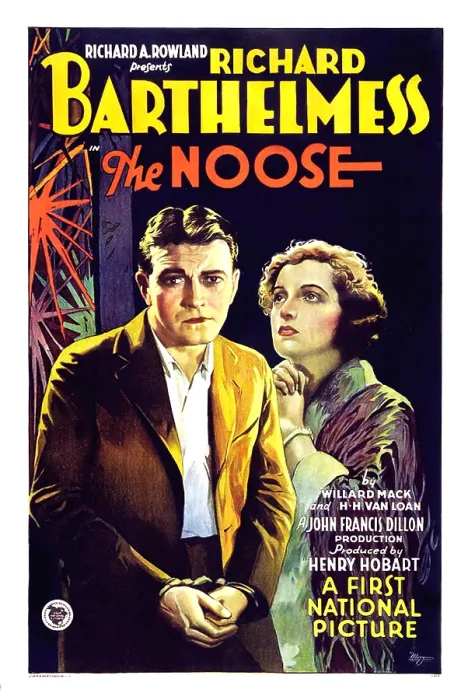 Framed Print : THE NOOSE, from left: Richard Barthelmess, Lina Basquette, 1928