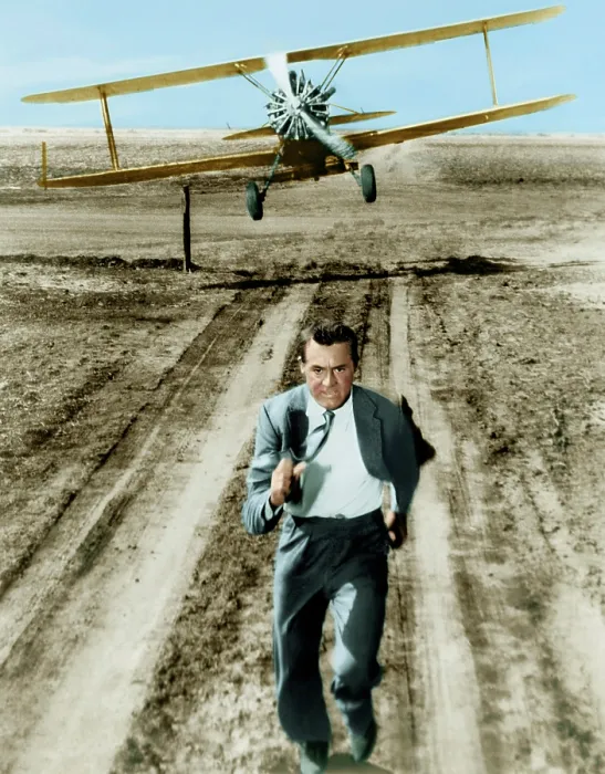 Framed Print : NORTH BY NORTHWEST, Cary Grant, 1959 Framed Print : NORTH BY NORTHWEST, Cary Grant, 1959