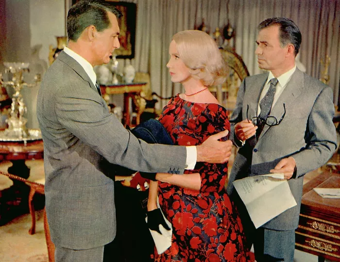 Framed Print : NORTH BY NORTHWEST, Cary Grant, Eva Marie Saint, James Mason, 1959
