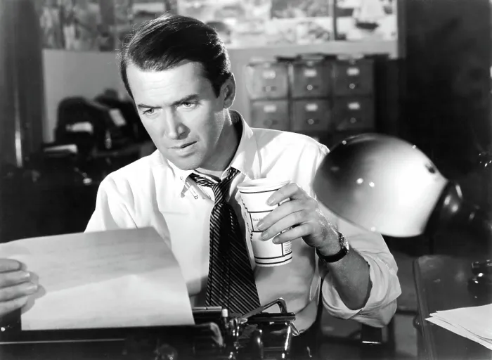 Framed Print : CALL NORTHSIDE 777, James Stewart, 1948. TM and Copyright 20th Century Fox Film Corp. All rights reserved