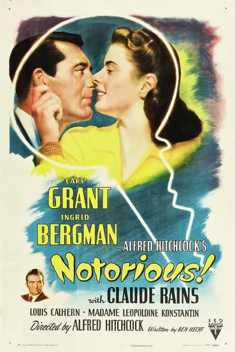 Framed Print : NOTORIOUS, Cary Grant, Ingrid Bergman, Claude Rains, 1946 Framed Print : NOTORIOUS, Cary Grant, Ingrid Bergman, Claude Rains, 1946