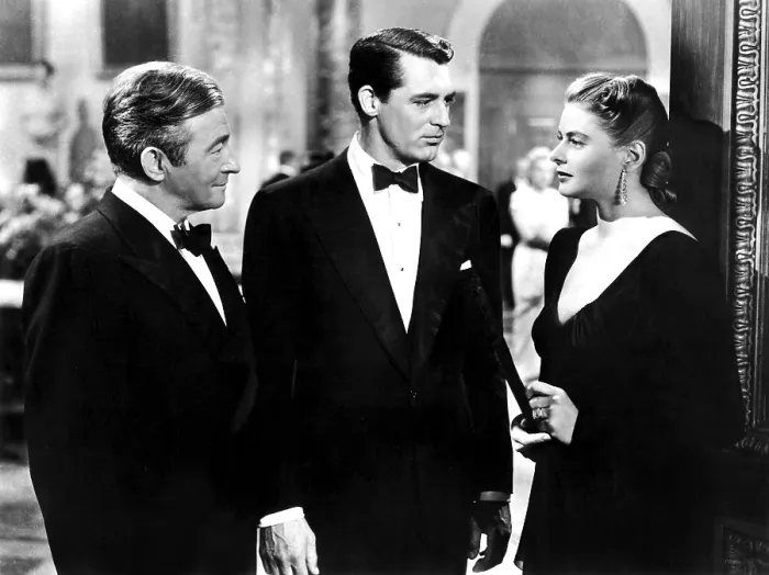 Framed Print : NOTORIOUS, Claude Rains, Cary Grant, Ingrid Bergman, 1946