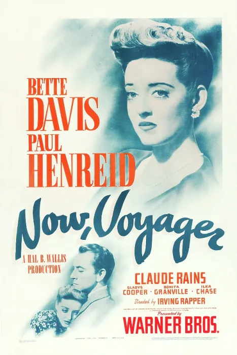 Framed Print : NOW, VOYAGER, Bette Davis, Paul Henreid, 1942, poster art