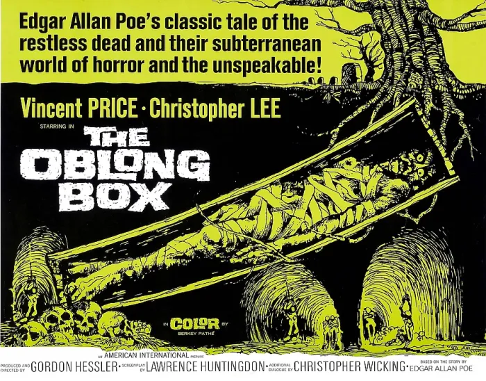 Framed Print : THE OBLONG BOX, 1969