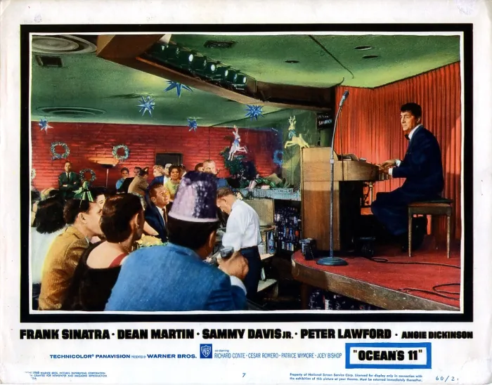 Framed Print : OCEAN'S ELEVEN, (aka OCEAN'S 11), Dean Martin, (right), 1960