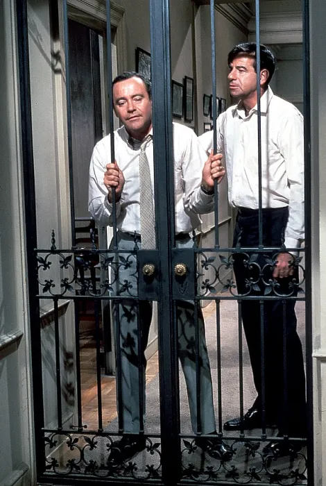 Framed Print : THE ODD COUPLE, Jack Lemmon, Walter Matthau, 1968