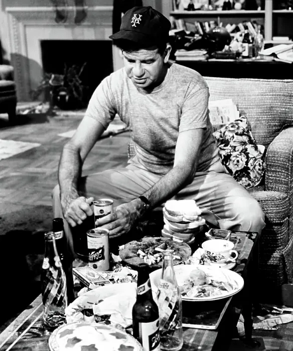 Framed Print : THE ODD COUPLE, Walter Matthau, 1968