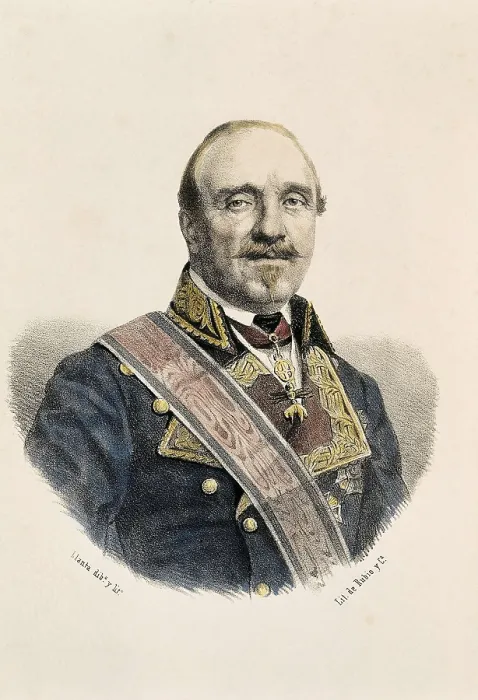 Framed Print : O'DONNELL, Leopoldo (1809-1867). SPAIN. Donostia. Military Historical Museum. AISA / Everett Collection**US SALES ONLY**