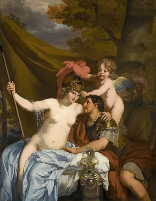 Framed Print : Odysseus and Calypso, by Gerard de Lairesse, 1680, Dutch painting, oil on canvas Framed Print : Odysseus and Calypso, by Gerard de Lairesse, 1680, Dutch painting, oil on canvas