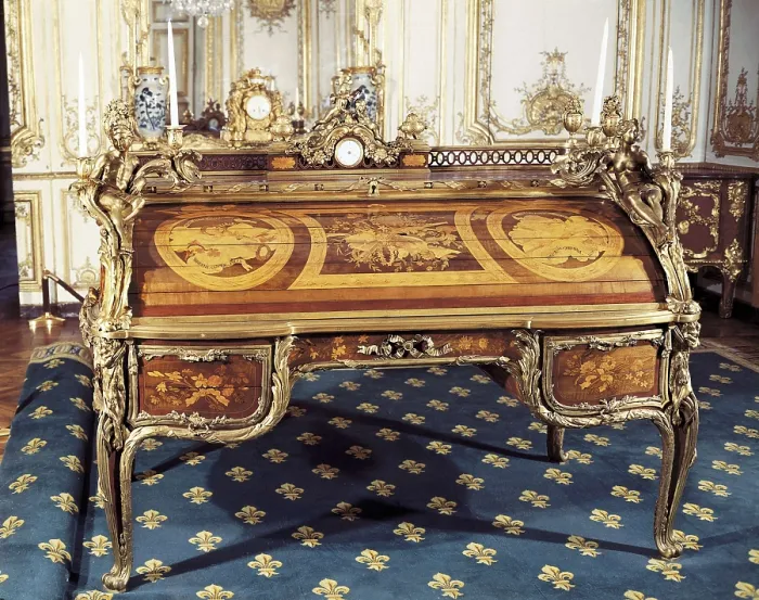 Framed Print : OEBEN, Jean Franois (1720-1763). Bureau. mid. 18th c. Louis XV style. Rococo art. Furniture. FRANCE. Versailles. National Museum of Versailles Framed Print : OEBEN, Jean Franois (1720-1763). Bureau. mid. 18th c. Louis XV style. Rococo art. Furniture. FRANCE. Versailles. National Museum of Versailles
