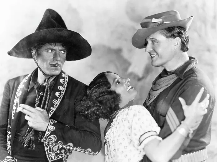 Framed Print : IN OLD ARIZONA, Warner Baxter, Dorothy Burgess, Edmund Lowe, 1928, TM and Copyright 20th Century Fox Film Corp. All rights reserved. Courtesy: Everett Collection