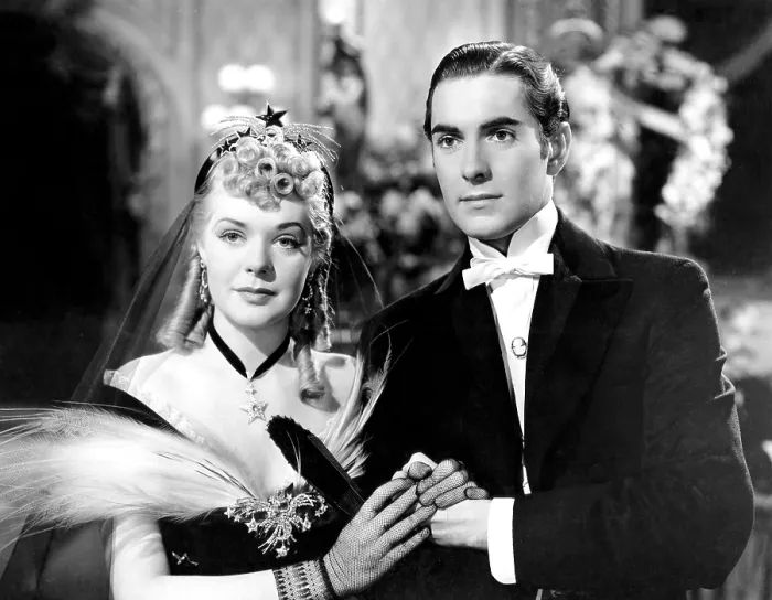 Framed Print : IN OLD CHICAGO, Alice Faye, Tyrone Power, 1937, (c) 20th Century Fox, TM & Copyright  /  Courtesy: Everett Collection