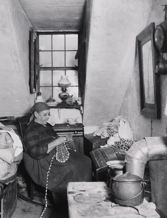 Framed Print : OLD MRS. BENOIT IN HER HUDSON STREET ATTIC, AN INDIAN WIDOW WHO LIVED THERE FOUR YEARS, 1897, by Jacob Riis Framed Print : OLD MRS. BENOIT IN HER HUDSON STREET ATTIC, AN INDIAN WIDOW WHO LIVED THERE FOUR YEARS, 1897, by Jacob Riis