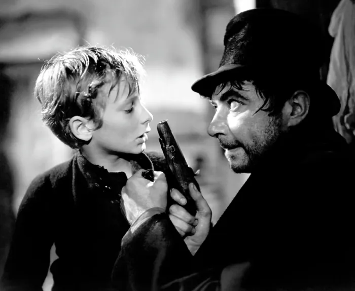 Framed Print : OLIVER TWIST, John Howard Davies, Robert Newton, 1948