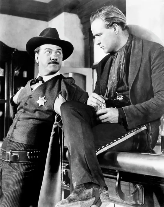 Framed Print : ONE-EYED JACKS, Karl Malden, Marlon Brando, 1961