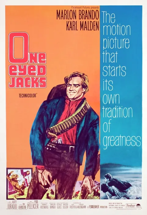 Framed Print : ONE-EYED JACKS, Marlon Brando, 1961